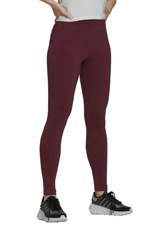 Legging hoge taille Tight Bordeauxrood