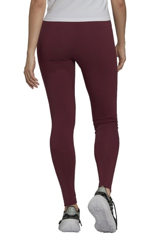 Legging hoge taille Tight Bordeauxrood
