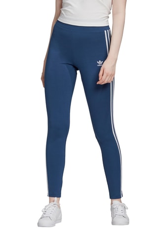 Legging 3STR Tight Blauw en Wit