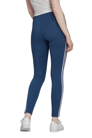 Legging 3STR Tight Blauw en Wit