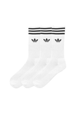 3 Paar Sokken Adicolor - Wit