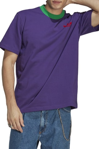 Trainingsshirt Trefoil Tee Paars