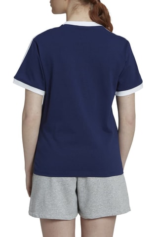 T-shirt Graphic Marineblauw