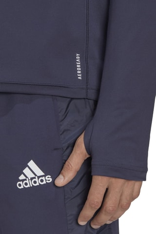 Hardloopshirt OTR 1/2 ZIP M Indigoblauw