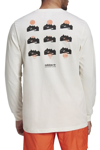 T-shirt Adventure Sunnywave Ecru