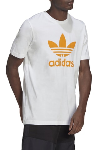 T-shirt Adicolor Classics Trefoil Wit