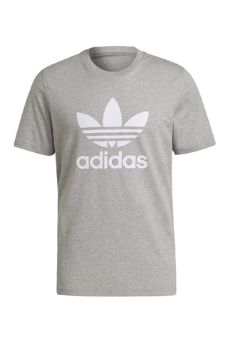 T-shirt Gemêleerd Grijs