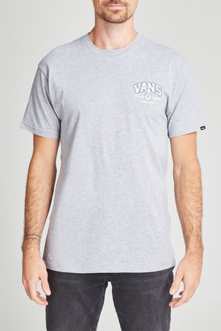 T-shirt Gemêleerd Grijs