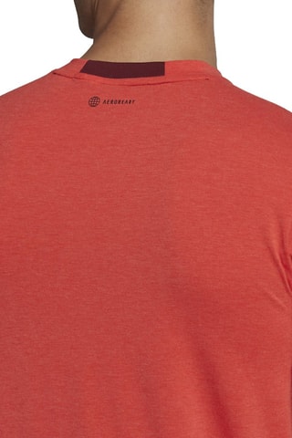 T-shirt M D4T Gemêleerd Koraalrood