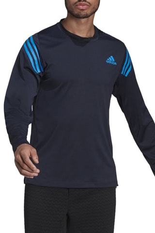 T-shirt M TI LS TEE Marineblauw