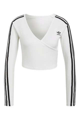 T-shirt court Adicolor - Wit