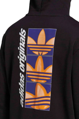 Sweater met Capuchon Graphics Y2K Zwart
