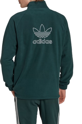 Sweater Trefoil Tedd Donkergroen