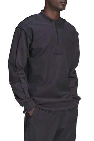 Sweater Loopback Antraciet