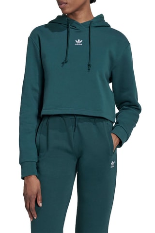 Sweater met Capuchon Hoodie Donkergroen