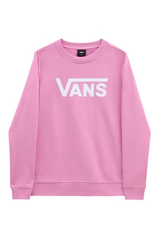 Sweater Wm Classic V Crew Roze