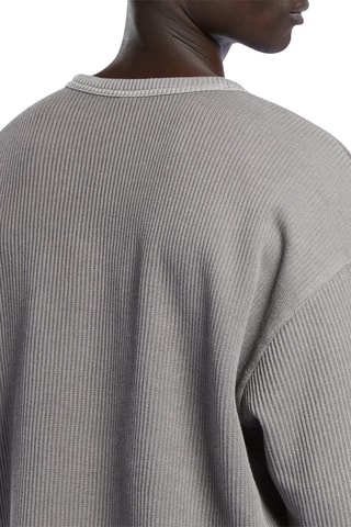 Sweater CL ND Waffle Grijs