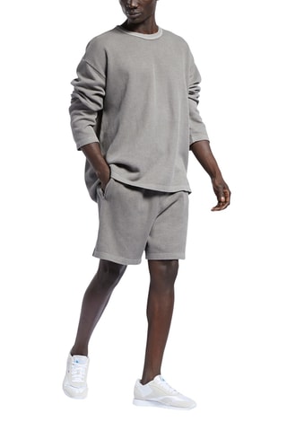 Sweater CL ND Waffle Grijs