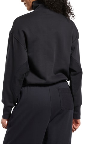 Biologisch Katoenen Sweater CL WDE Cotton FT Coverup - Zwart