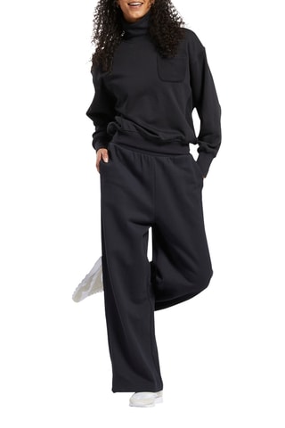 Biologisch Katoenen Sweater CL WDE Cotton FT Coverup - Zwart