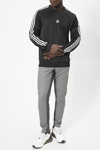 Sweater Adicolor Classics Trefoil High Shine Crew - Zwart