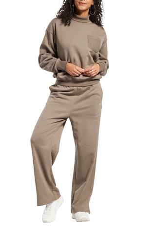 Sweater CL WDE Cotton FT Coverup Bruin