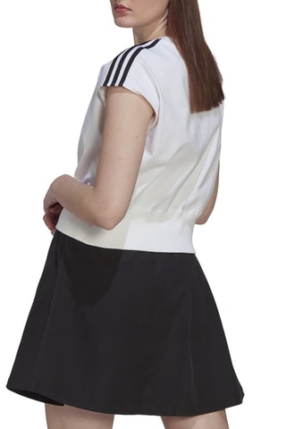 Sweater Waist Cinch Tee Wit