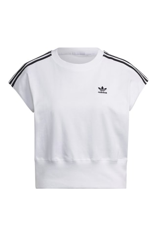 Sweater Waist Cinch Tee Wit