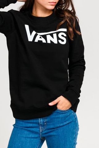 Sweater Classic v Crew Zwart