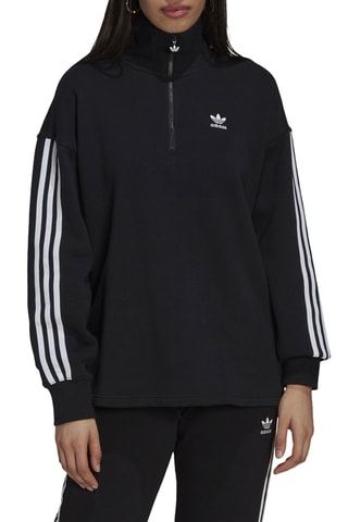 Sweater Adicolor Classics Half-Zip Zwart
