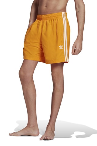 Zwemshort Adicolor Classics 3-Stripes - Mosterdgeel