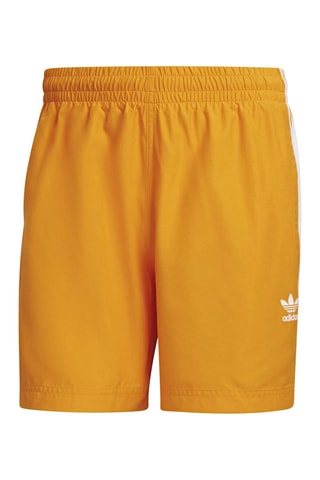Zwemshort Adicolor Classics 3-Stripes - Mosterdgeel