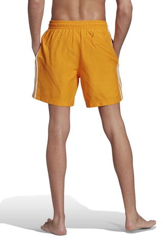 Zwemshort Adicolor Classics 3-Stripes - Mosterdgeel
