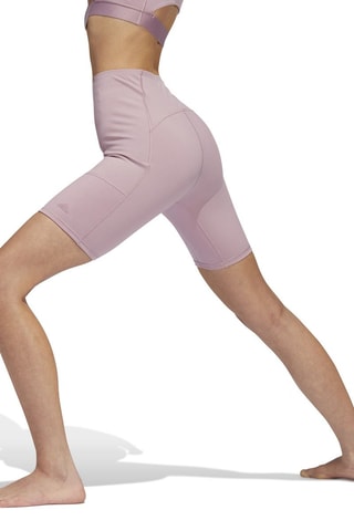 Wielrenbroekje Hoge Taille Yo 4e Sho Tig - Roze