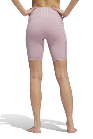 Wielrenbroekje Hoge Taille Yo 4e Sho Tig - Roze
