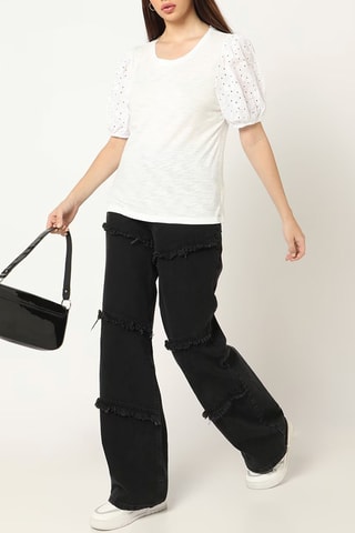 Top - Blanc