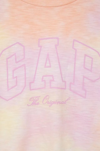 T-shirt en coton biologique tie and dye - Corail