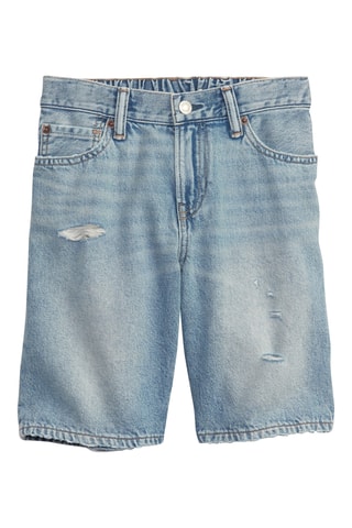 Short en jean - Ciel