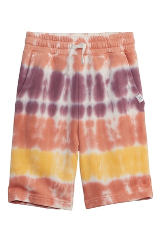 Short tie and dye - Orange