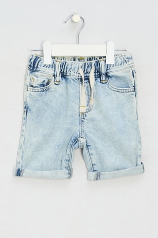 Short en jean - Ciel