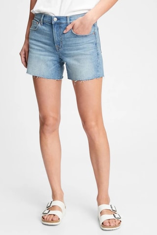 Short en jean - Ciel