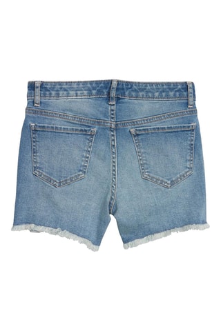Short en jean - Ciel