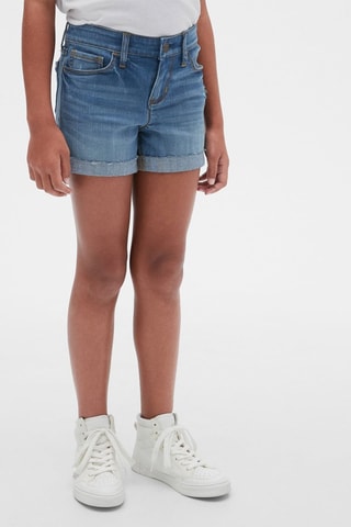 Short en jean - Ciel
