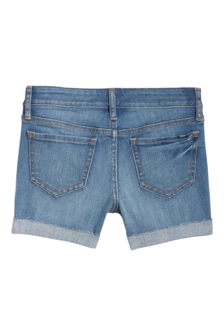 Short en jean - Ciel