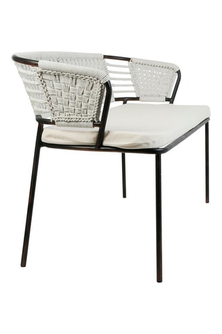 Banquette Cobalt - Beige et noir - 2 places