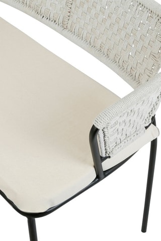 Banquette Cobalt - Beige et noir - 2 places