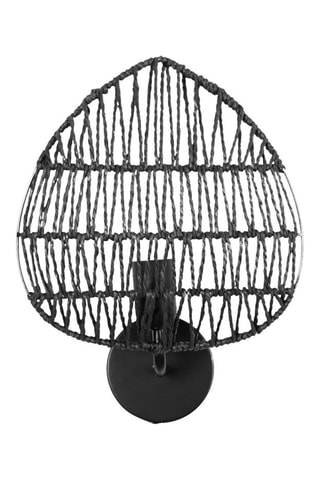 Applique murale Calyp - Noir - 60 W