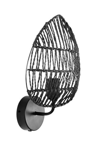 Applique murale Calyp - Noir - 60 W