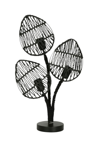 Lampe à poser Calyp - Noir - 3 x 25 W