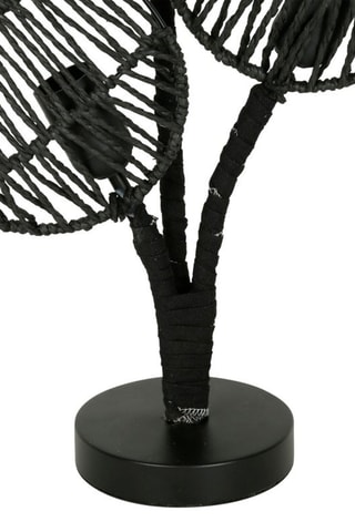 Lampe à poser Calyp - Noir - 3 x 25 W